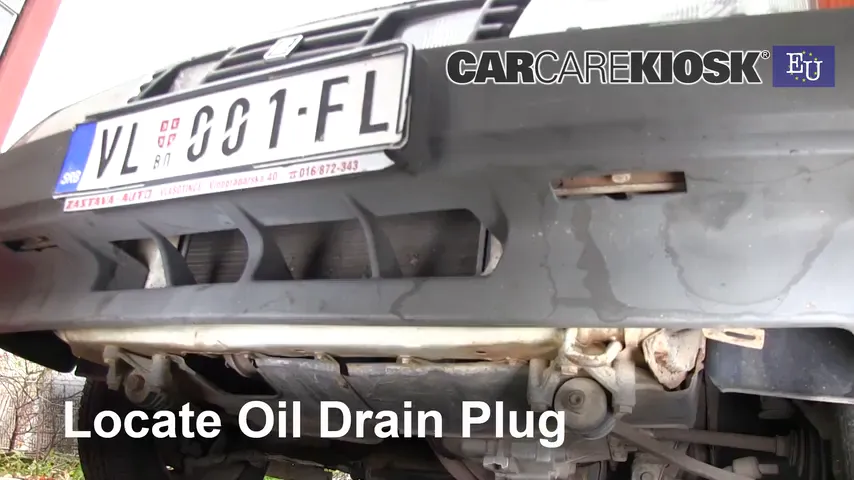 1993 Lada Samara 1300 S 1.3L 4 Cyl. Oil Change Oil and Oil Filter